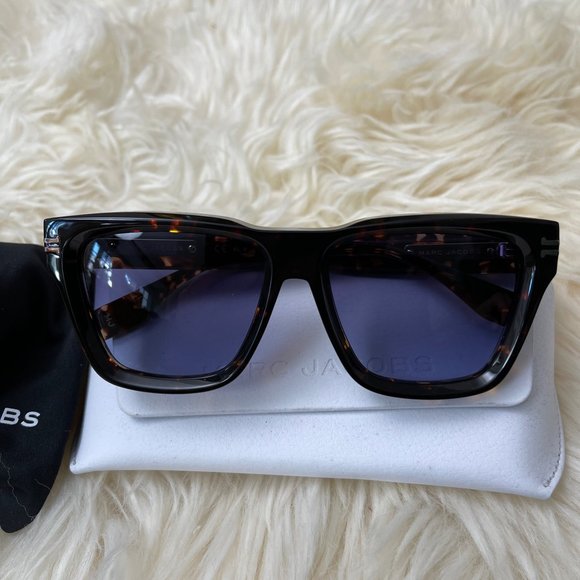 Marc Jacobs Accessories - Marc Jacobs Women's Brown Icon Tortoiseshell-effect Sunglasses